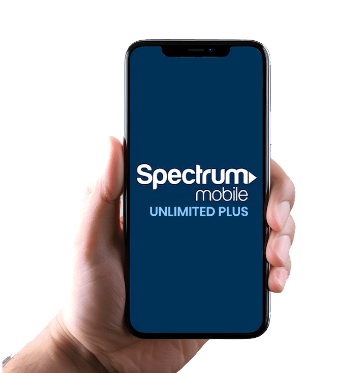 Spectrum Mobile Unlimited Plus Plan on Phone