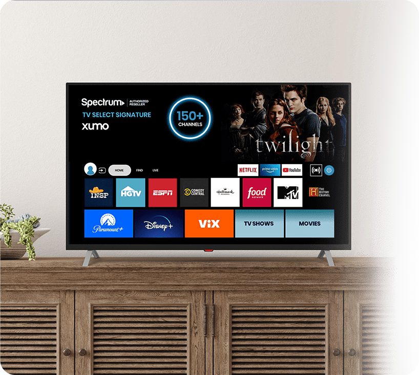 Spectrum TV Select Signature on screen
